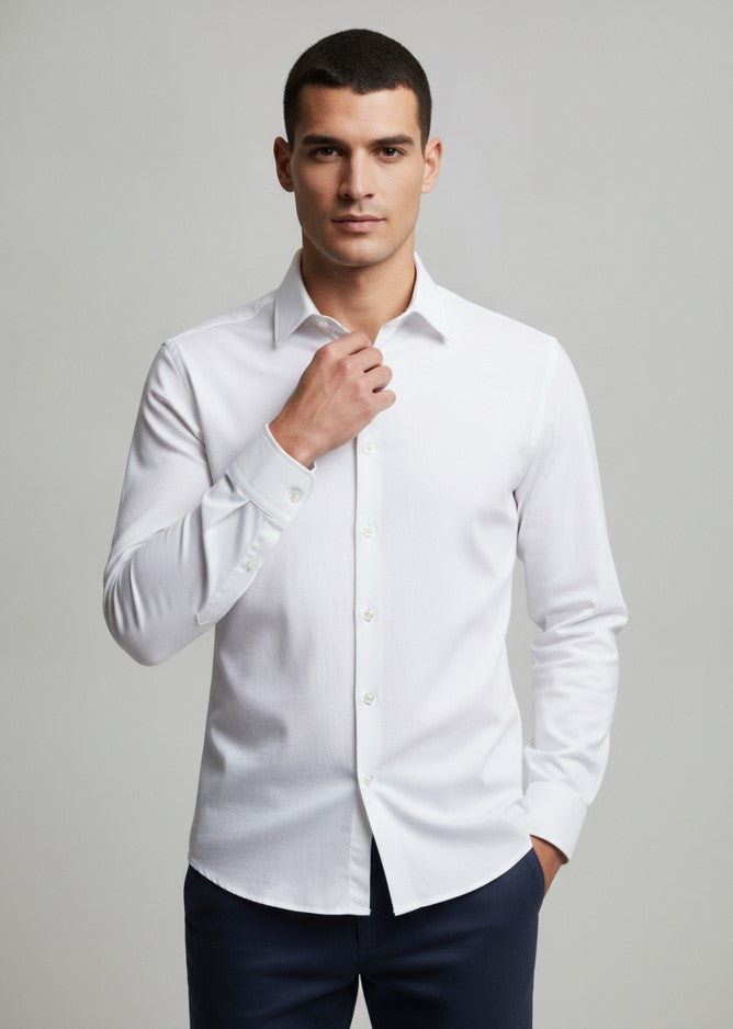 Men's Basic White Shirt