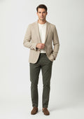 Men's Beige Modern Blazer