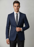 Men's Slim Fit Navy Blue Blazer