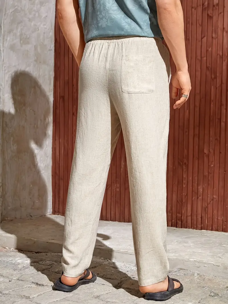 Lässige Sommerhosen mit elastischem Bund