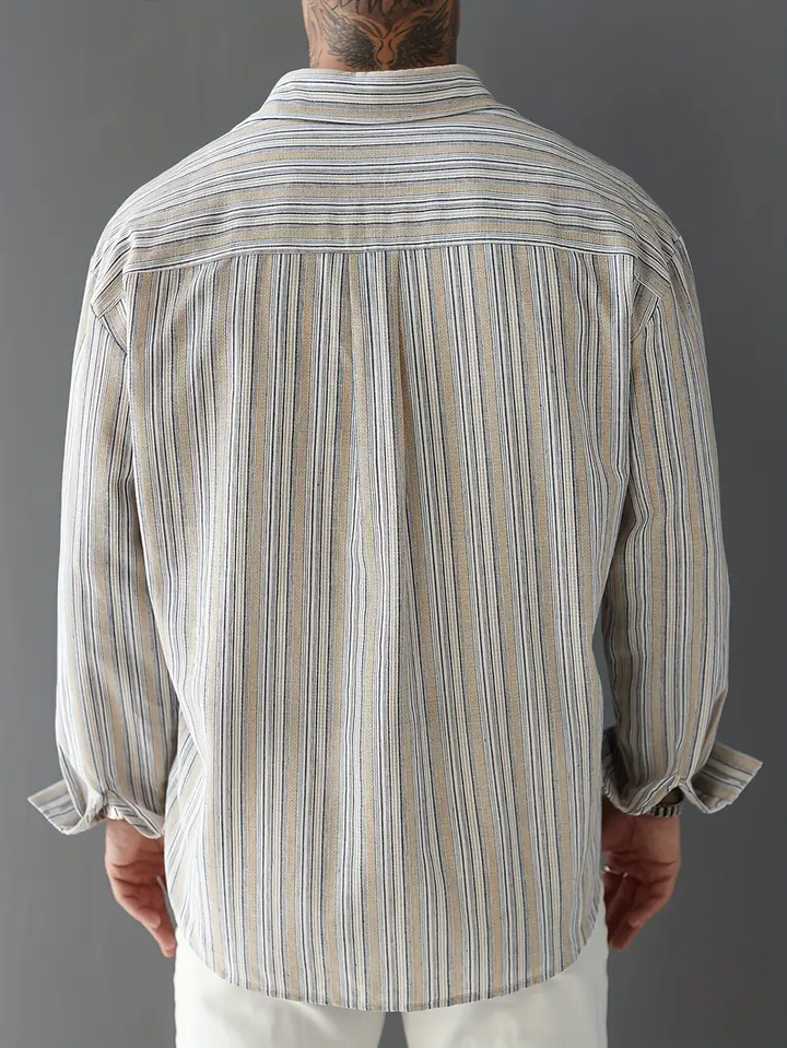 Lockeres Langarmhemd für Herren