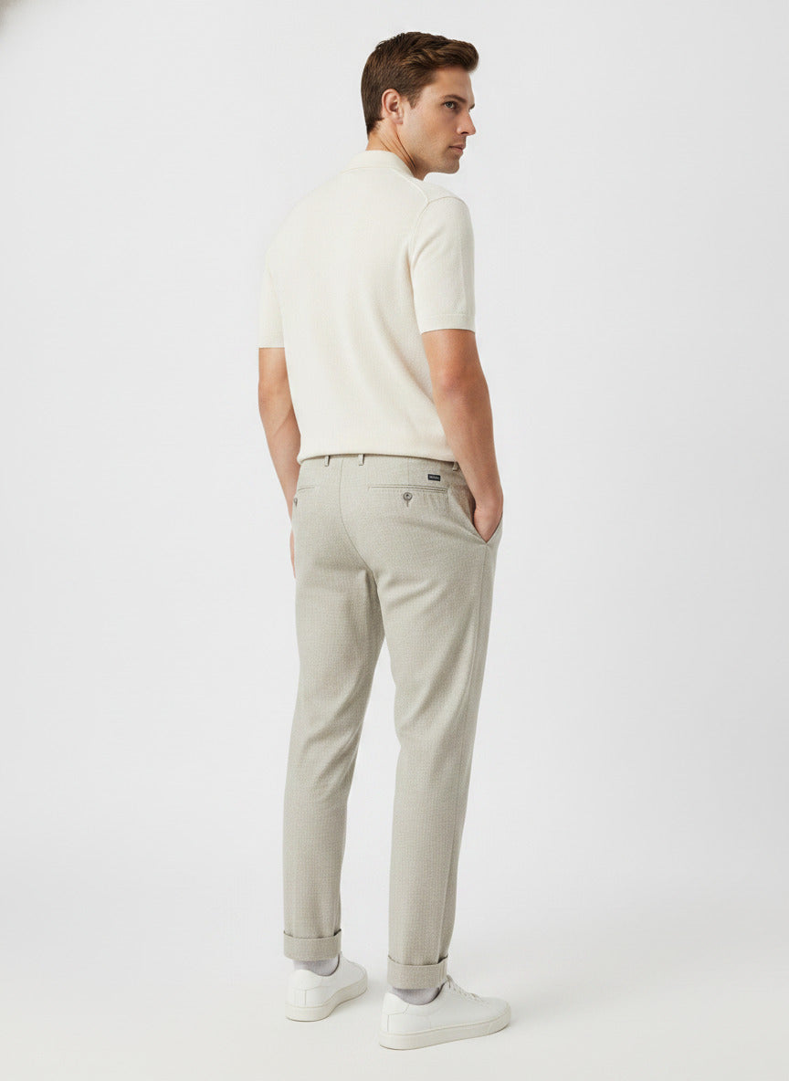 Men's Beige Pants